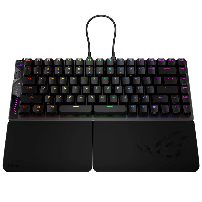 ASUS M703 ROG Falcata Splitable 75% Gaming Keyboard, Black