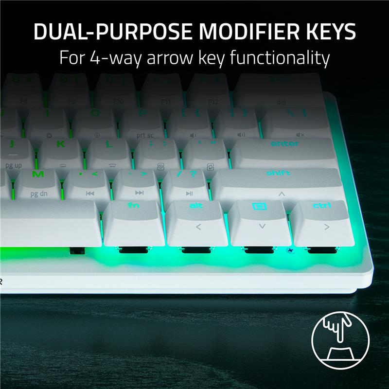 RAZER HUNTSMAN V3 PRO MINI 60% Gaming Keyboard, White - Canada