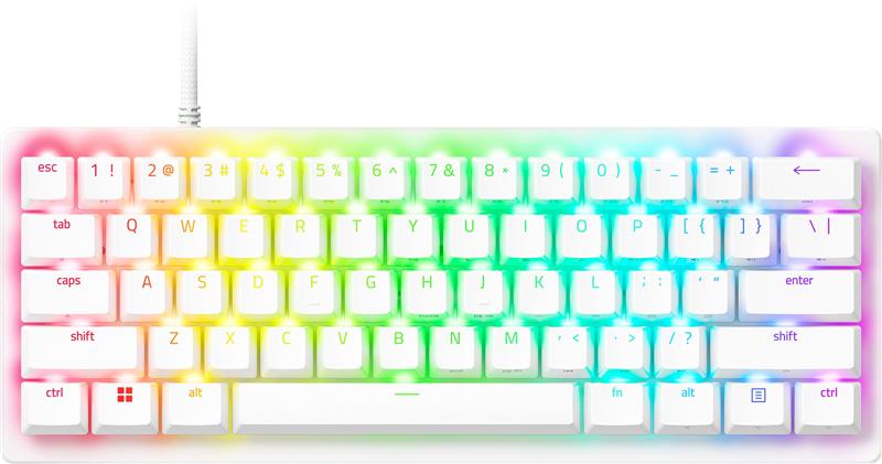 RAZER HUNTSMAN V3 PRO MINI 60% Gaming Keyboard, White - Canada