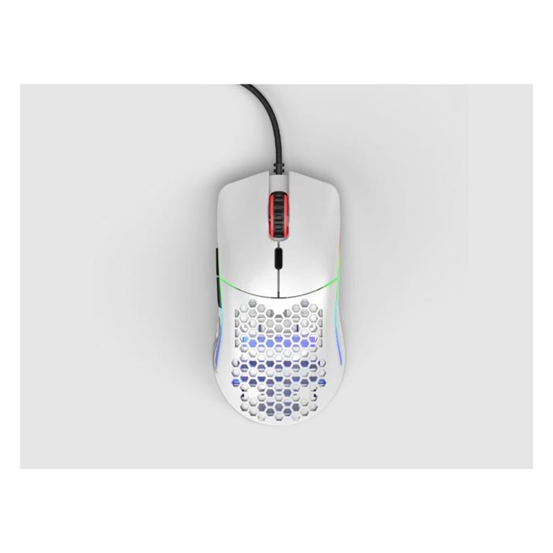 Glorious Model O Gaming Mouse, Matte White - Canada Computers