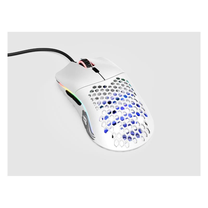 Glorious Model O Gaming Mouse, Matte White - Canada Computers
