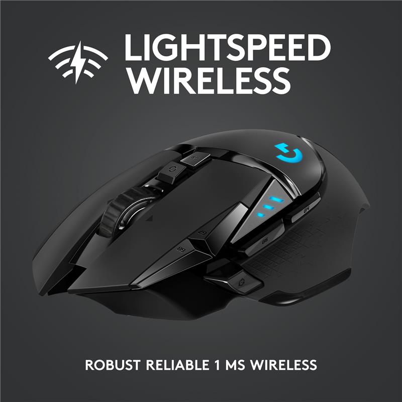 LOGITECH G502 X LIGHTSPEED Wireless Gaming Mouse -hybrid optical