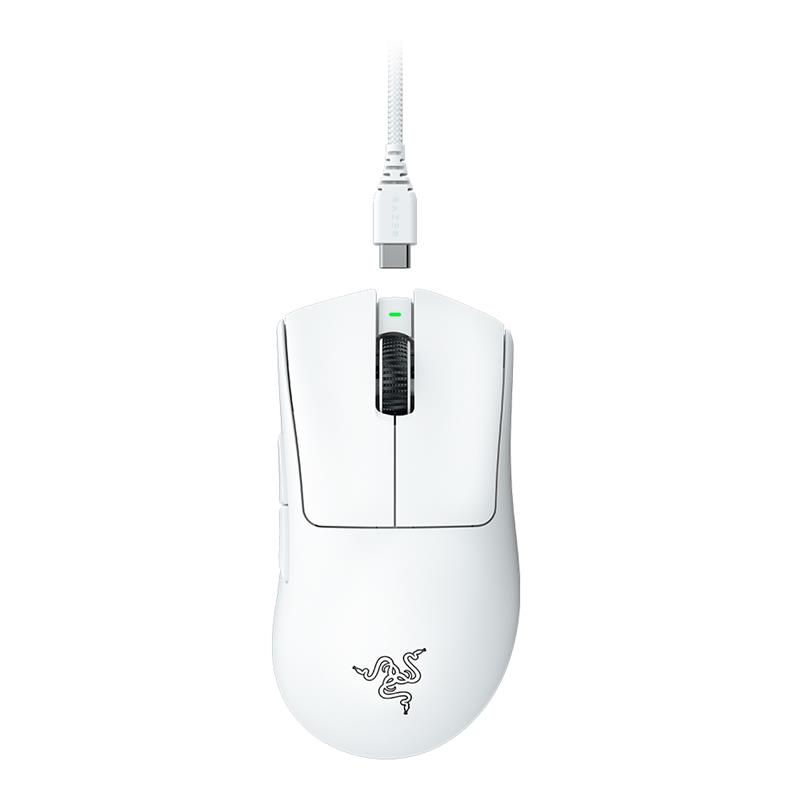 RAZER DeathAdder V3 Pro Gaming Mouse - white (RZ01-04630200-R3U1)(Open Box)