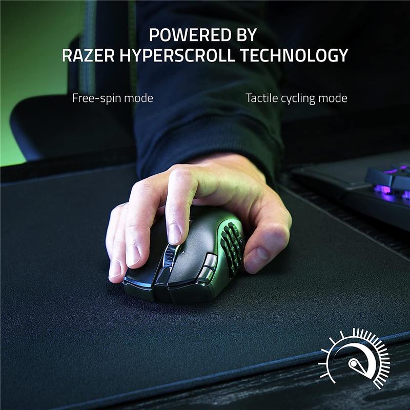 RAZER Naga V2 HyperSpeed - Wireless MMO Gaming Mouse - Canada