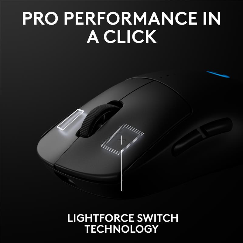 LOGITECH G PRO 2 LIGHTSPEED Wireless Gaming Mouse- Black - Canada