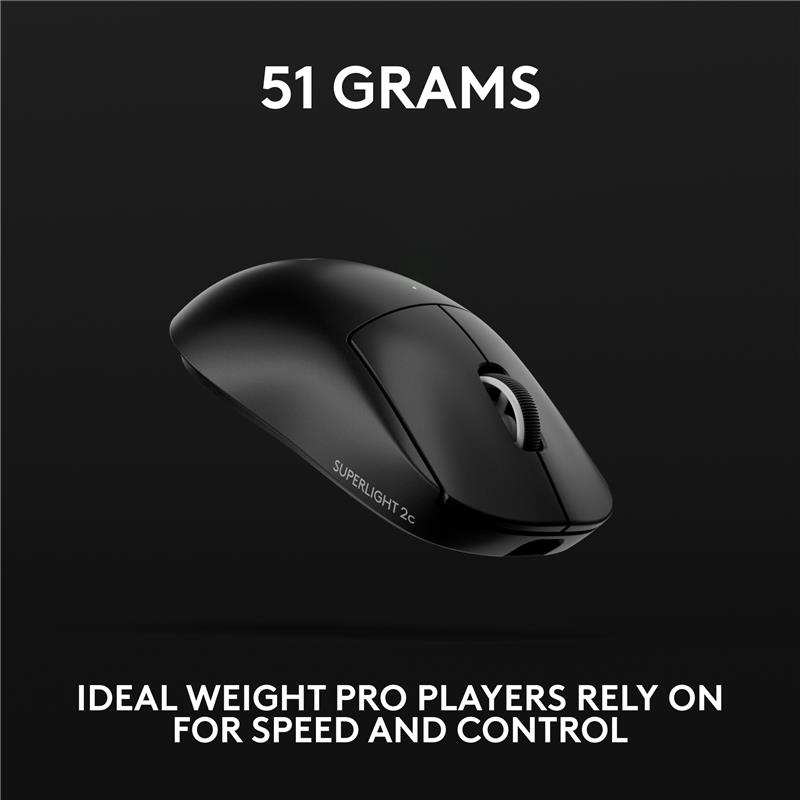 LOGITECH G PRO X SUPERLIGHT 2c Gaming Mouse - Black - Canada