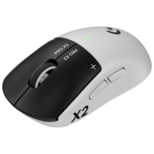 LOGITECH G PRO X2 Superstrike Gaming Mouse - Black/White