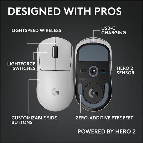 LOGITECH G PRO X SUPERLIGHT 2c Gaming Mouse - White - Canada