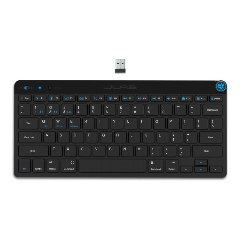 JLab Audio 75% Productivity Keyboard, Black - US ANSI Layout