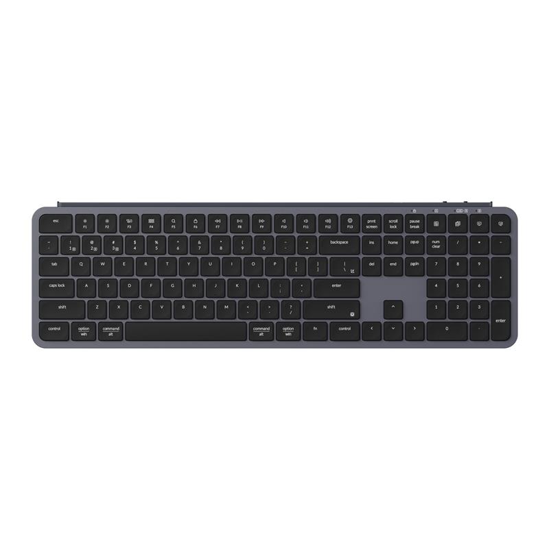 Keychron B6 Pro Full Size Productivity Keyboard, Black(Open Box)