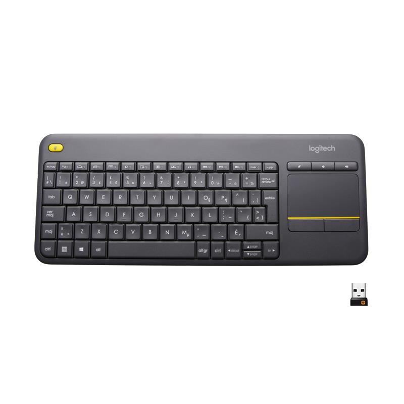 LOGITECH K400 Plus Wireless Touch Keyboard (French)