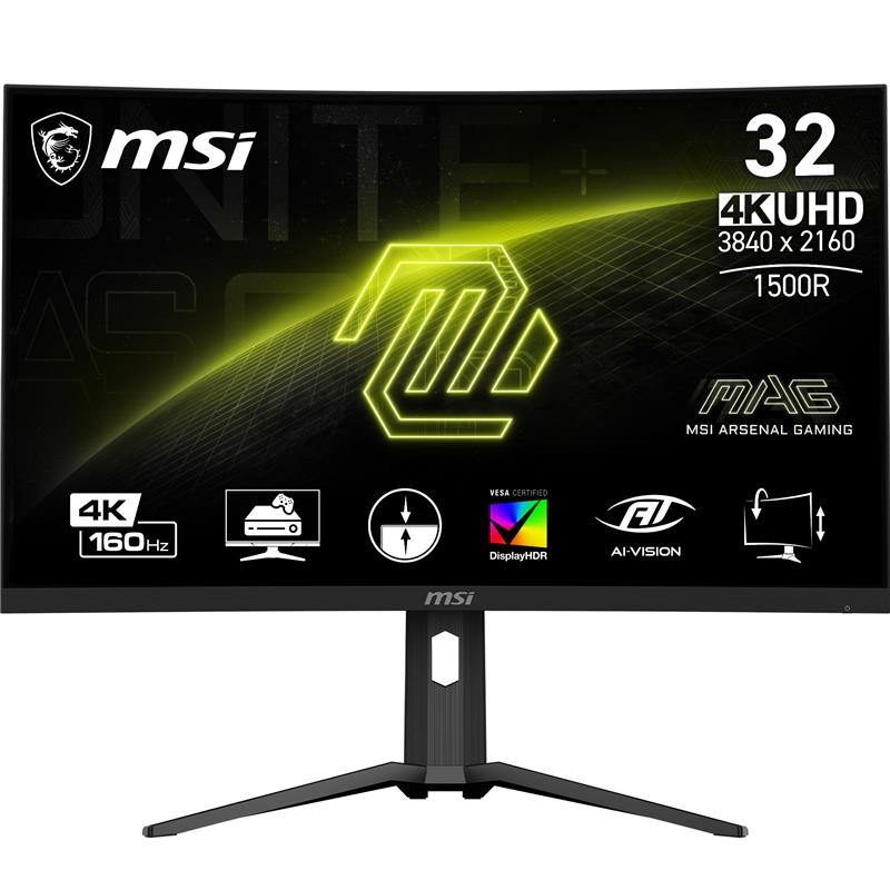 MSI MAG 321CUP 31.5" 4K VA 160Hz Curved Monitor