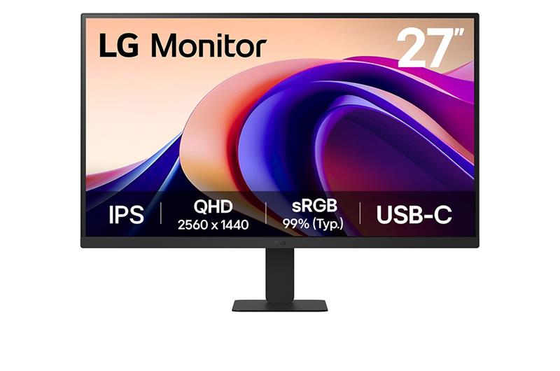 LG 27" WQHD 2560x1440 IPS 100Hz 5ms (GtG) Écran de bureau