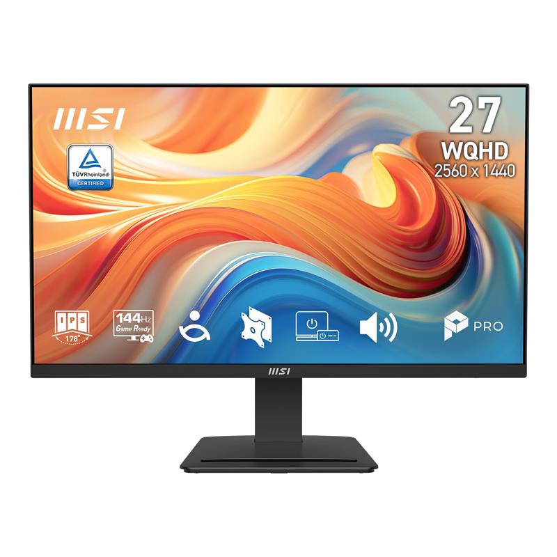 Moniteur professionnel MSI PRO MP273Q E14 27" WQHD IPS 144 Hz 1 ms (MP