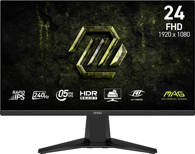 Moniteur de jeu MSI MAG 245F X24 24" FHD Rapid IPS 240 Hz 0,5 ms