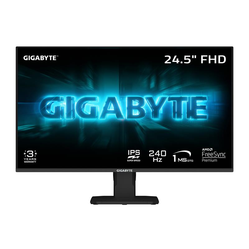 GIGABYTE 24.5" 1920 x 1080 FHD SS IPS 240Hz Gaming Monitox