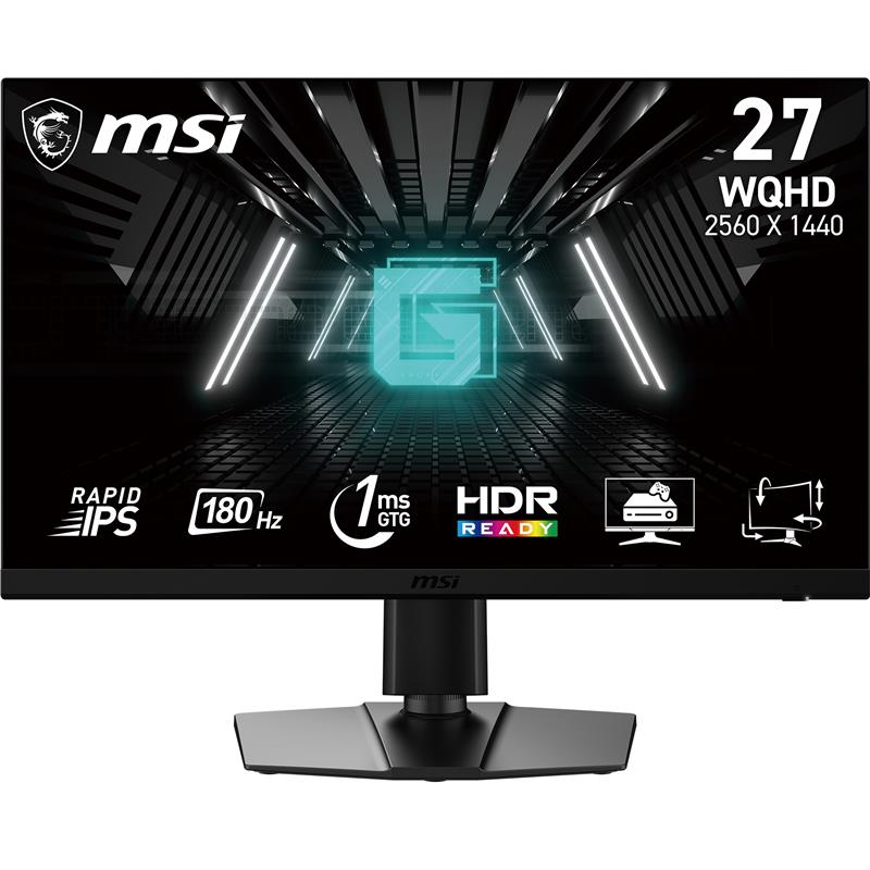 MSI G272QPF E2 27" 16:9 Rapid IPS Monitor 180Hz 1ms QHD Gaming Monitor