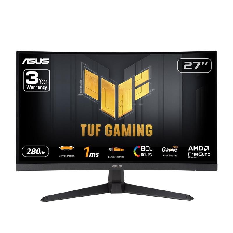 ASUS TUF Gaming 27" FHD incurverapide VA 280Hz 1ms(GTG) Moniteu de jeu