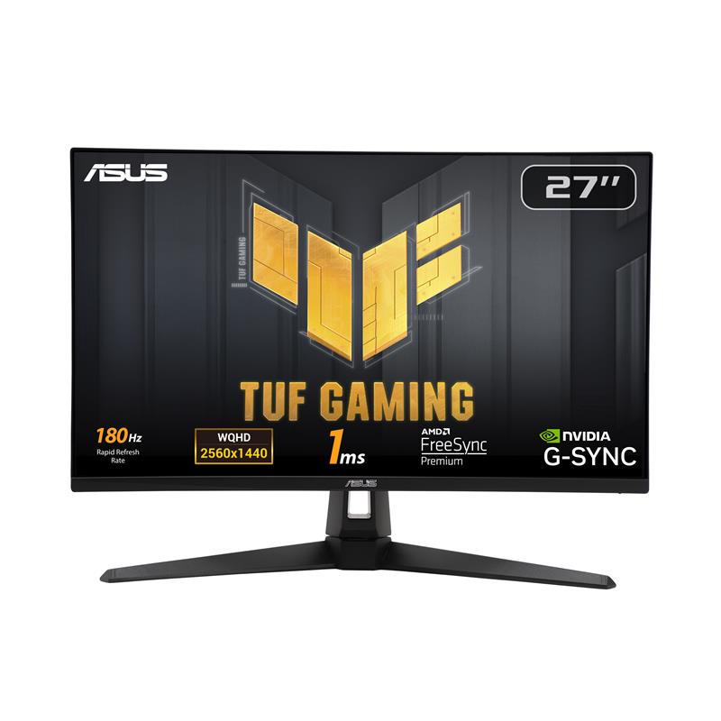 ASUS TUF Gaming 27" QHD Fast IPS 180Hz 1ms (GTG) Gaming Monitor