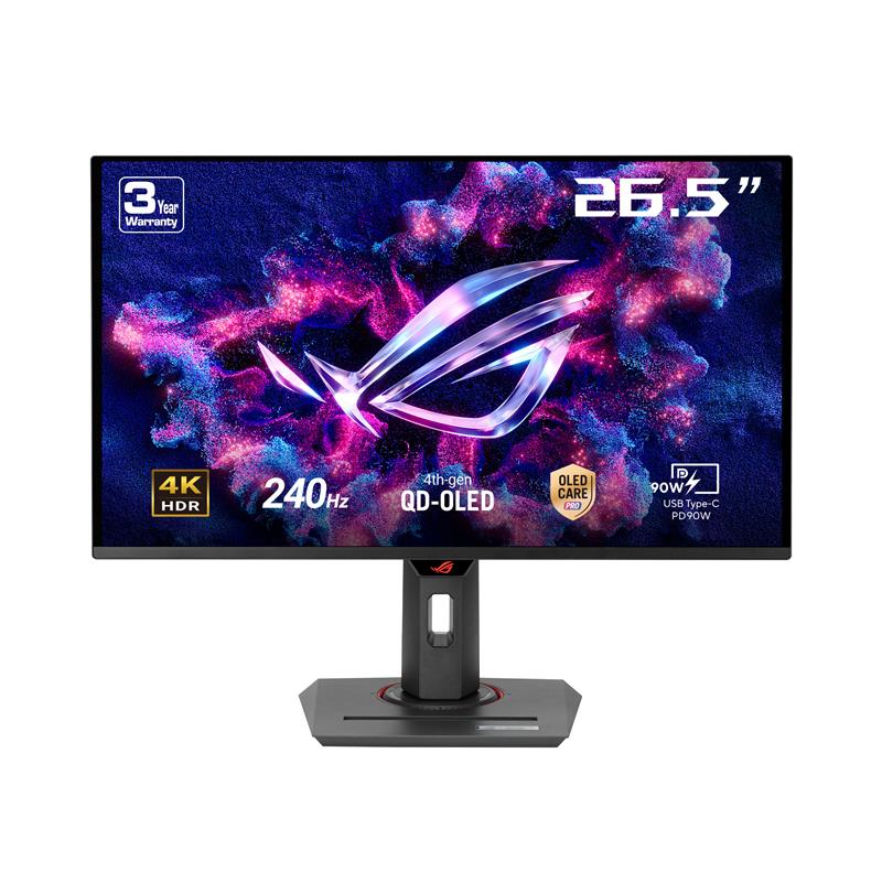 ASUS ROG Strix  26.5" 4K 3840x2160 240Hz 0.03ms OLED Gaming Monitor