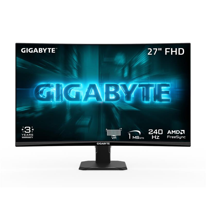 GIGABYTE 27" 1920 x 1080 FHD VA 240Hz Gaming Monitor