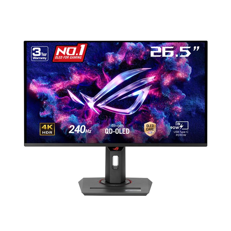 ASUS ROG Strix 26.5" 4K 3840x2160 240Hz 0.03ms OLED Gaming Monitor(Open Box)