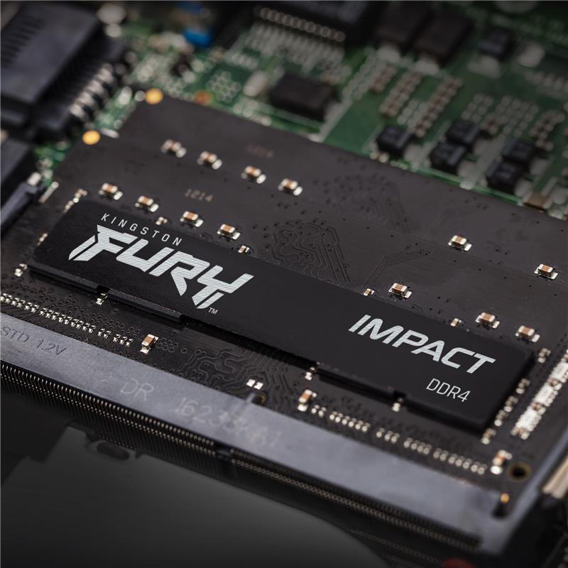 Kingston FURY Impact 16GB (2x8GB) DDR4 3200MHz CL20 1.2V SODIMM