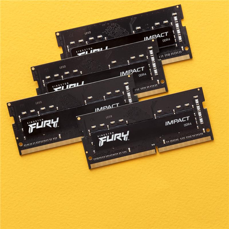 Kingston FURY Impact 32GB (2x16GB) DDR4 3200MHz CL20 1.2V SODIMM