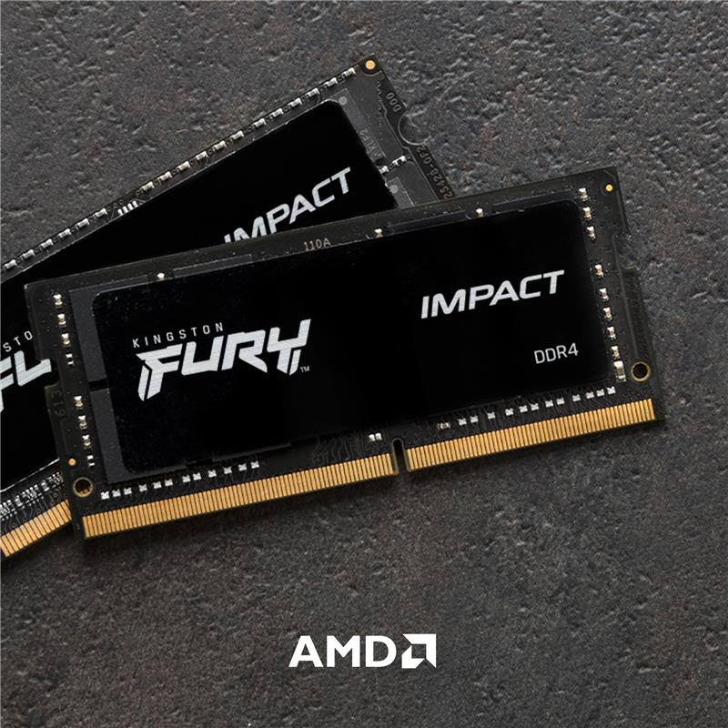 Kingston FURY Impact 64GB (2x32GB) DDR4 3200MHz CL20 1.2V SODIMM