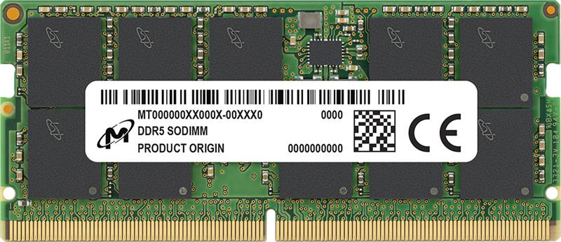 Micron 32GB DDR5-5600 ECC SODIMM 2Rx8 CL46