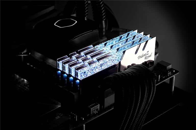 G.SKILL Trident Z ROYAL (Silver) 64 GB (4x16GB) DDR4 3200MHz