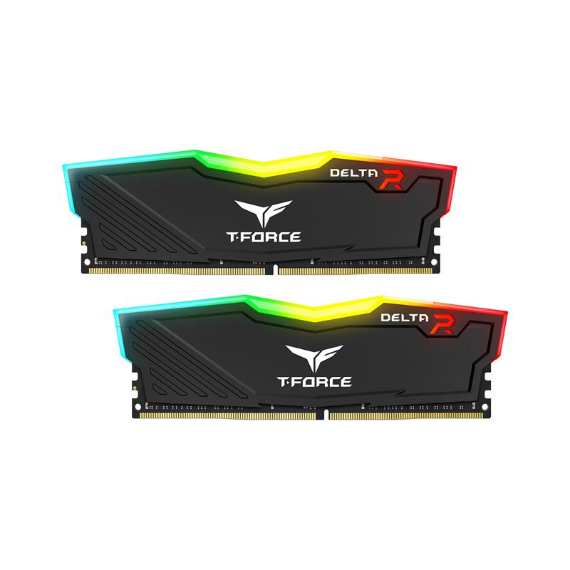 TEAMGROUP T-FORCE DELTA RGB 16GB (2x8GB) DDR4 3600MHz CL18 UDIMM