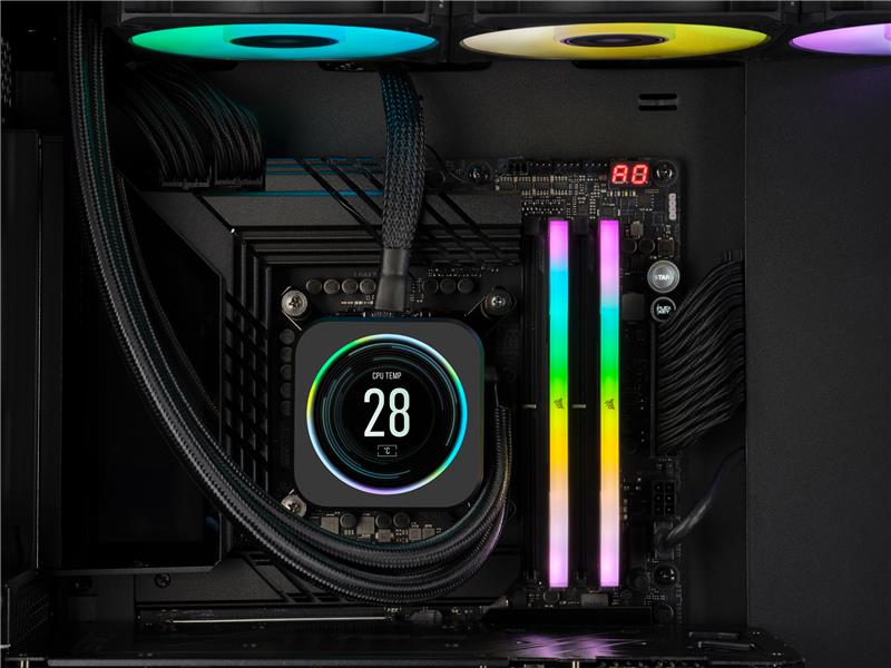 CORSAIR VENGEANCE RGB 64GB (2x32GB) DDR5 6400MHz CL32 UDIMM