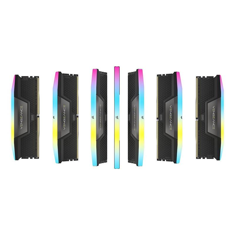 CORSAIR VENGEANCE RGB 64GB (2x32GB) DDR5 6400MHz CL32 UDIMM