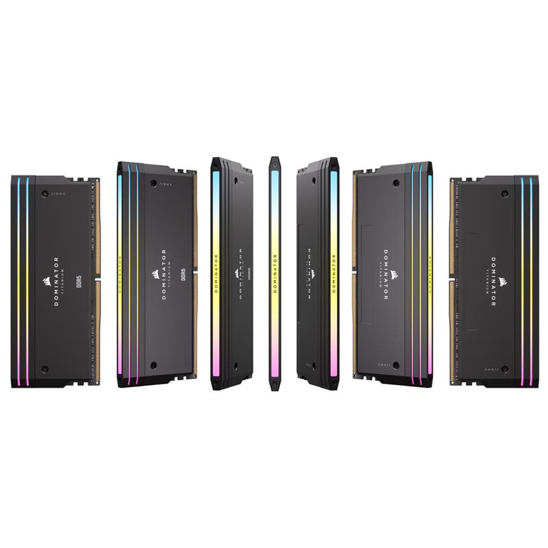 CORSAIR DOMINATOR TITANIUM RGB 32GB (2x16GB) DDR5 7200MHz CL34