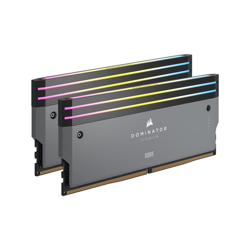 メモリー CORSAIR DOMINATOR DDR5 64GB (2x32GB) CORSAIR DOMINATOR TITANIUM RGB DDR5 RAM 64GB (2x32GB) DDR5 6600MHz