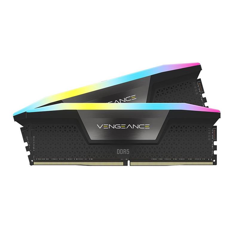 CORSAIR VENGEANCE RGB 64GB (2x32GB) DDR5 6000MHz CL30 UDIMM