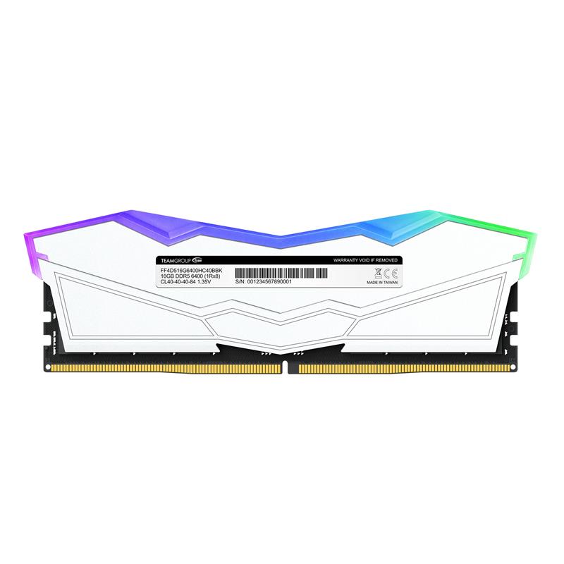 TEAMGROUP T-FORCE DELTA RGB 32GB (2x16GB) DDR5 6400MHz CL32 UDIMM
