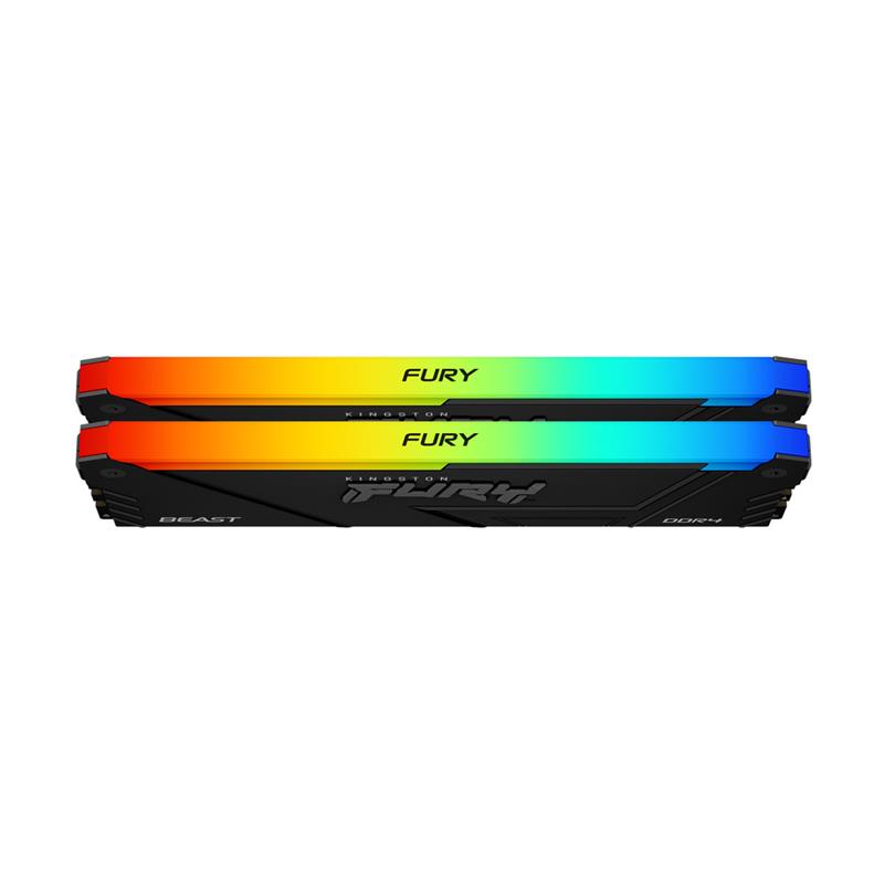 Kingston FURY Beast RGB 32GB (2x16GB) DDR4 3200MHz CL16 UDIMM