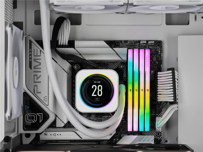 CORSAIR VENGEANCE RGB 32GB (2x16GB) DDR5 6000MHz CL36 UDIMM