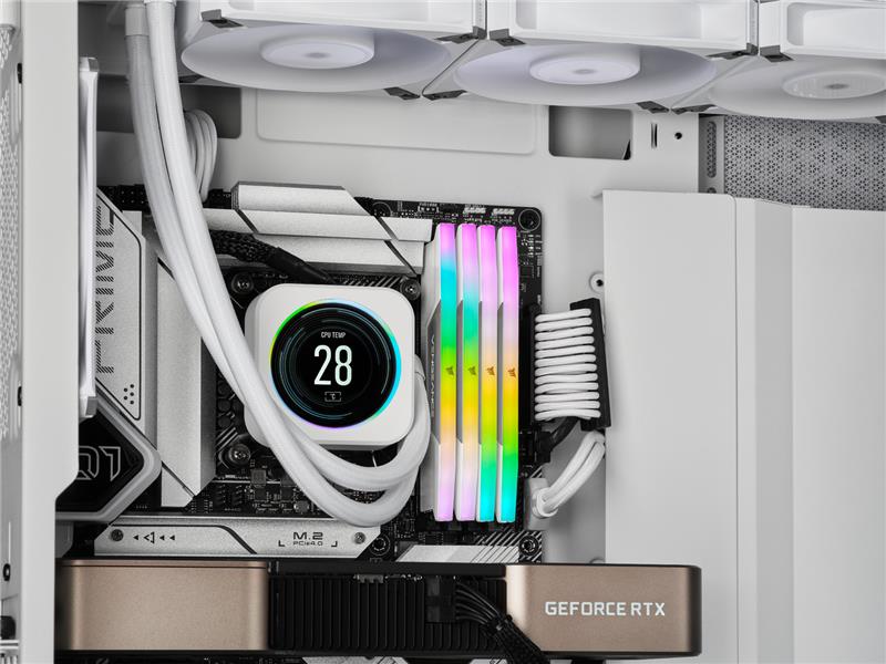 CORSAIR VENGEANCE RGB 32GB (2x16GB) DDR5 6000MHz CL36 UDIMM