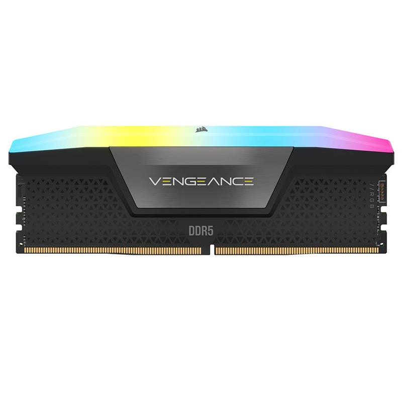 CORSAIR VENGEANCE RGB 128GB (2x64GB) DDR5 6400MHz CL42 UDIMM
