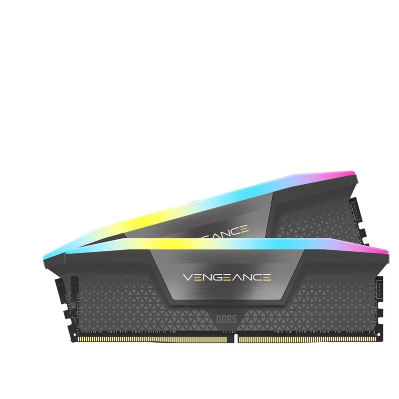 CORSAIR VENGEANCE RGB 96GB (2x48GB) DDR5 6000MHz CL36 UDIMM