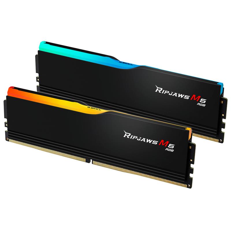 新品に近いG.SKILL Ripjaws RGB DDR5 メモリ 32GB G.SKILL Ripjaws M5 Neo RGB 32GB (2x16GB) DDR5 6000MHz CL36 UDIMM