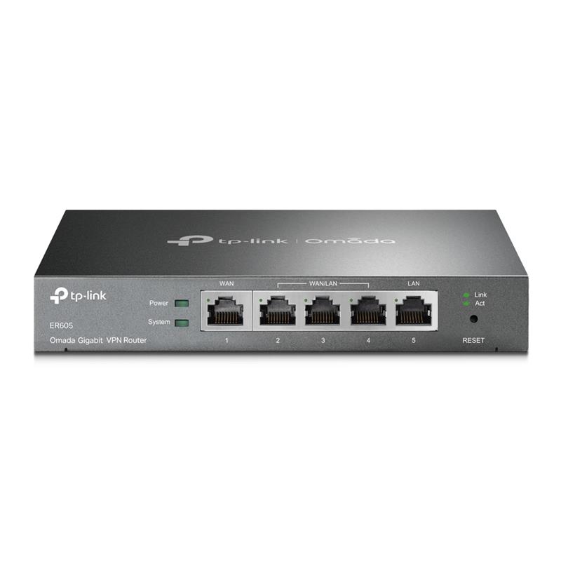 TP-Link (ER605) Routeur VPN multi-WAN Gigabit Omada SDN SafeStream