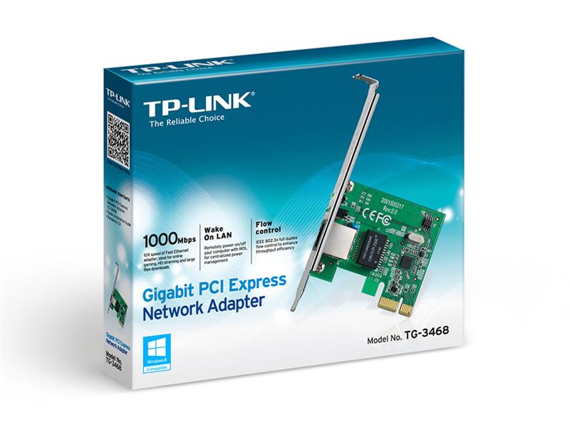 TP-Link (TG-3468) SOHO Gigabit PCIe Network Adapter - Canada
