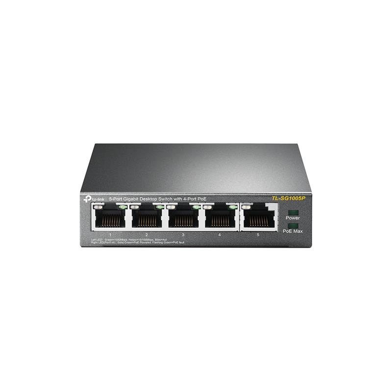 TP-Link 5 Port Gigabit Desktop PoE Switch(Open Box)