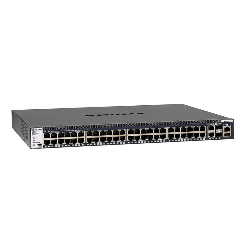 NETGEAR (GSM4352S-100NES) Switch administrable empilable 48x1G avec 2x10GBASE-T et 2xSFP+
