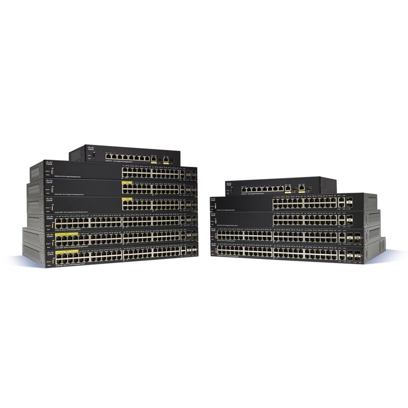 Cisco SG350-10SFP Commutateur SFP géré Gigabit à 10 ports