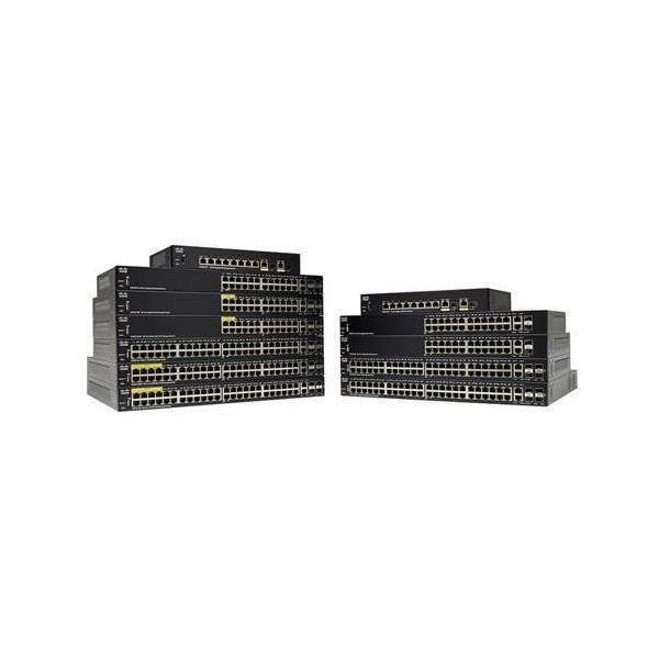 Commutateur Ethernet Cisco SF250-24P PoE avec alimentation électrique par Ethernet